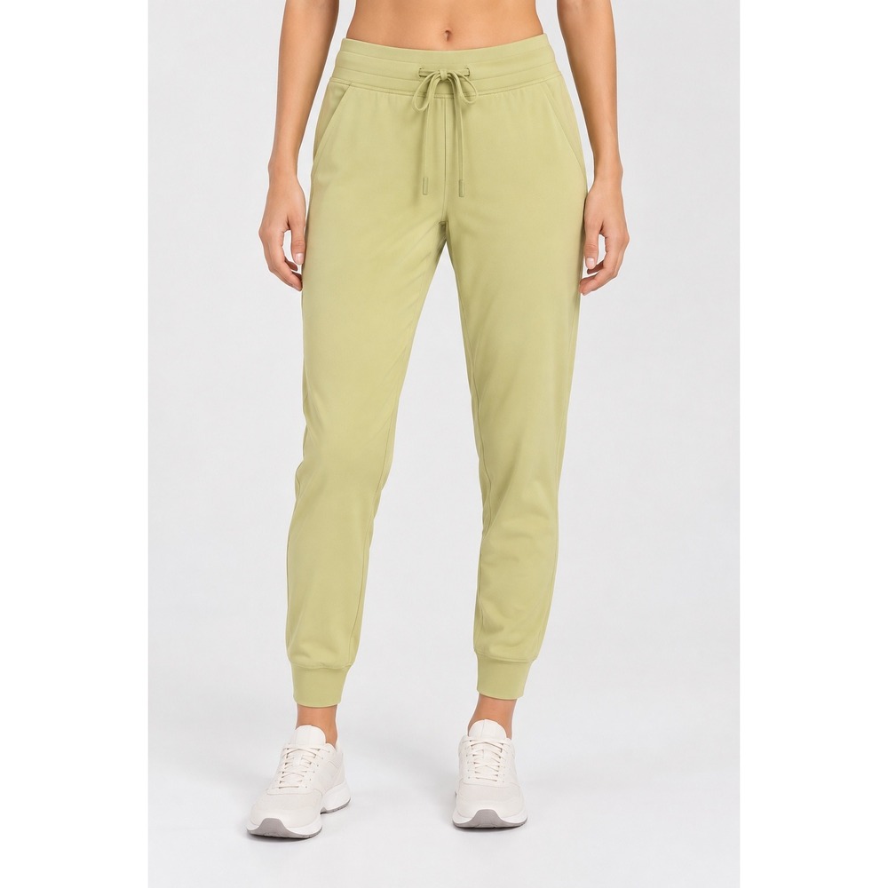 Lululemon Ready to Rulu 7/8 Joggers 27" Dew Green High Rise Pockets 14